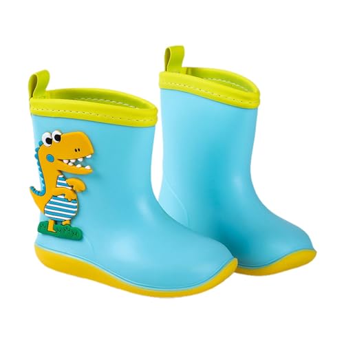Generisch Unisex Kinder Rain Boot Gummistiefel komfortabel Gummistiefel aus leichtem Eva-Schaum wasserdicht Regen Schule Freizeit Garten Camping von Generisch