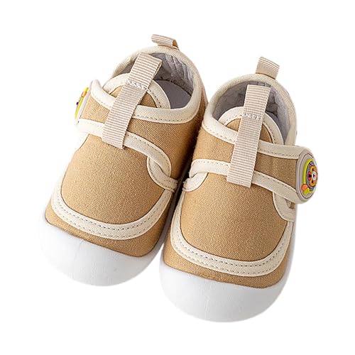 Generisch Unisex Kinder Slip-on Sneaker Lauflernschuhe rutschfeste, Barfußgefühl, Lauflernschuhe & Babyschuhe Krabbelschuhe Hausschuhe für Jungen und Mädchen von Generisch
