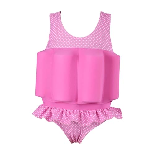 Generisch Unisex Kleinkind Baby Badeanzüge Jungen Mädchen Float Badeanzug Einteilige schwimmende Badebekleidung mit verstellbarem Auftrieb Schwimmanzug Bademode von Generisch