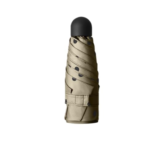 Generisch Unisex Taschen Regenschirm Sonnenschutz und regenfester Doppelzweckschirm Leichter und kompakter Taschenschirm Stabiler und langlebiger Regenschirm Mini Regenschirm Tragbarer Taschenschirm von Generisch