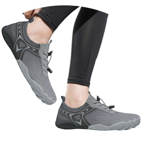 Generisch Unisex Wandern Wasserschuhe Paare Outdoor Trekking Strand Sandalen (Grey, 42) von Generisch