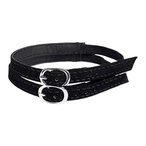 Generisch Unsichtbare High Heel -Schuhgurte | 2pcs Schuhgurte für Absätze | Einstellbare High Heels -Gurte | Anti lose Knöchelgurte für Frauen Mädchen, die lose H-igh Heel halten von Generisch