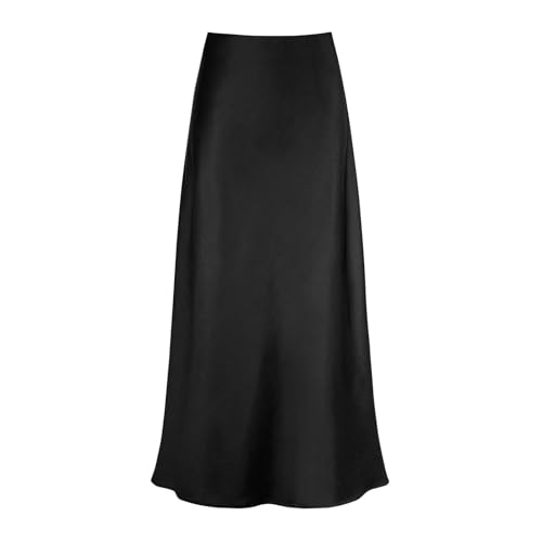 Generisch Unterrock Damen Lang Elegantes Unsichtbar Rock Unterkleid Klassischer Underskirt Lang Petticoat Lange Halbrock Knielang Petticoa Antistatisch Glatte Unterrock Petticoat Weich Unterrock von Generisch