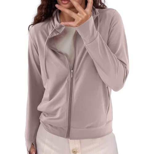 Generisch Uv Schutzkleidung Damen Atmungsaktiv Leichte Sweatjacke Laufjacke Sommer Skim Sommerjacke Upf 50+ Wandershirt Lässig Kleidung Anzug Trainingsjacke Zip Hoodie Windjacke Leicht Dünne Jacke Generisch Uv Schutzkleidung Damen Atmungsaktiv Leichte Sweatjacke Laufjacke Sommer Skim Sommerjacke Upf 50+ Wandershirt Lässig Kleidung Anzug Trainingsjacke Zip Hoodie Windjacke Leicht Dünne Jacke von Generisch