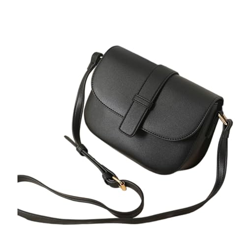 Generisch Vielseitige Umhängetasche mit großem Fassungsvermögen Satteltasche Schultertasche | Schwarz von Generisch