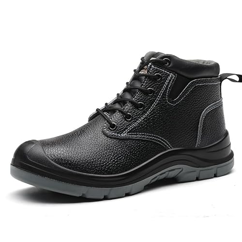 Generisch Vier Jahreszeiten hohe Hilfe Arbeitsschutz Schuhe Männer hohe Hilfe Anti-Crash durchbohren 6kv Isolierung Schuhe Solide Sohle Arbeitsschuhe Arbeitsplatz Sicherheitsschuhe (903,36) von Generisch