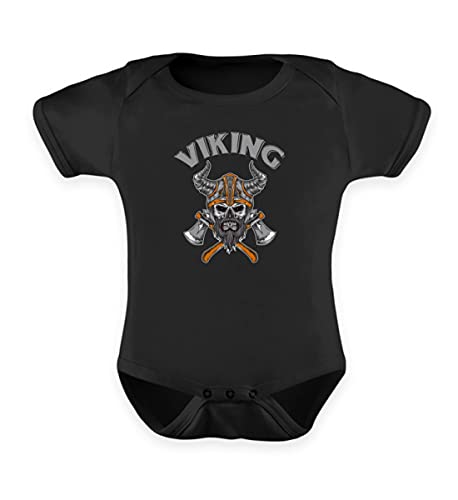 generisch Viking - Der Wikinger - Baby Body -0-6 Monate-Schwarz von generisch