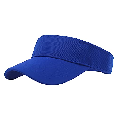 Generisch Visoren Cap Unisex Sonne Hut Tenniskappe Golfcap mit Sonnenblende Baseball Kappe Baumwolle Baseballmütze Einstellbar Visor Sommer Schirmmütze Strandvisor für Damen Herren von Generisch