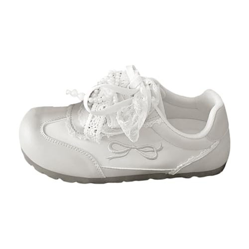 Generisch Walkingschuhe Damen Leicht,Damen Wanderschuhe Schuhe,Einfarbig Plateau rutschfeste,Atmungsaktive Mesh Plateau Sneaker Modeschuhe,Sportschuhe Freizeitschuhe von Generisch