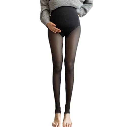 Generisch Warm Blickdicht Strumpfhose Schwangerschaft Solide Legging Strumpfhose Thermo Leggings für Schwangere Frauen Leggings Sheer von Generisch