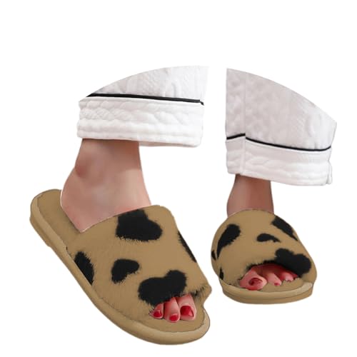 Generisch Warme Filzhausschuhe Hausschuhe Damen Herren Frauen Feuchtigkeitsresistent Badepantoletten Fellfutter Pantoffeln Einfache Basics Indoor Jahreszeitunabhängig von Generisch