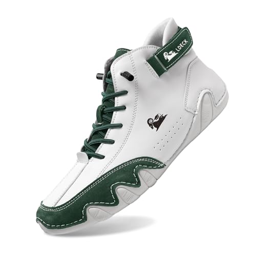 Generisch Wasserfeste Schuhe Herren Winter Paar Herren Frühling Sommer rutschfeste Wanderschuhe Mode leichte Schuhe für mittlere ältere Menschen Schuhe Herren Flammen (d-Green, 36) von Generisch