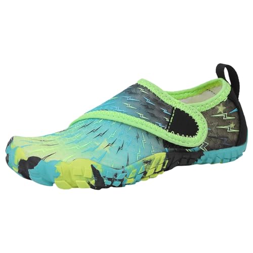 Generisch Wasserschuhe Kinder Weiche Sohle Zweifach Nutzbar Kinderschuhe Fitness Schwimmen Strand Pool Aktivitäten Sportsschuhe Wasserdicht Atmungsaktiv Robust Schuhe von Generisch