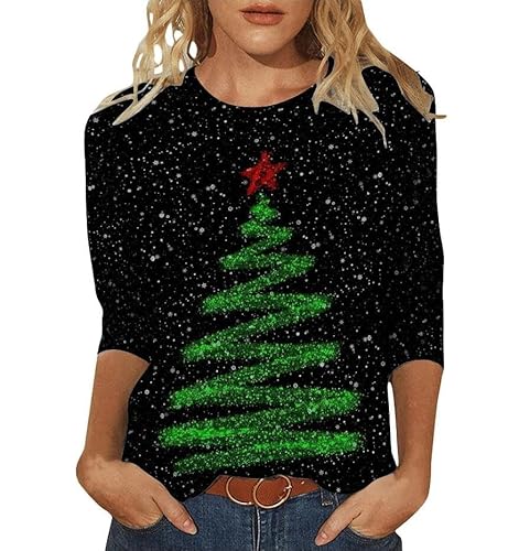 Generisch Weihnachts Damen Shirt Langarm Lustiger Weihnachtspullover Weihnachtsshirt Damen Langarm Oberteile Damen Weihnachten Kleid Mit Weihnachtsmotiv Damen Weihnachtspullover Glitzer Generisch Weihnachts Damen Shirt Langarm Lustiger Weihnachtspullover Weihnachtsshirt Damen Langarm Oberteile Damen Weihnachten Kleid Mit Weihnachtsmotiv Damen Weihnachtspullover Glitzer von Generisch