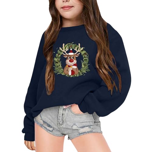 Generisch Weihnachtspullover Kinder 158 Weihnachtspullover Kinder Weihnachten Sweatshirt Pullover Mädchen Junge Weihnacht Weihnachtsoutfit Weihnachtspulli Christmas Weihnachtskleidung Weihnachtsmann von Generisch