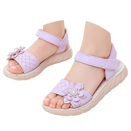 Generisch Weiß Sandalen Mädchen Kinder Mädchenschuhe Sommer Schuhe Barfuß Sommerschuhe Barfußsandalen Sandaletten Prinzessinnen Wassersandalen Trekkingsandalen Girl Sandal 2 3 7 8 11 10 9 Jahre von Generisch