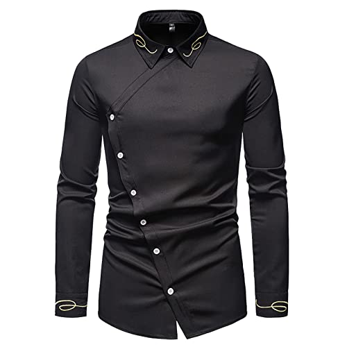 Generisch Weißes Hemd Herren,Hemd Herren Langarm Businesshemden Stretch Hemden Anzug Formales Hemd Dress Hemd Männer Mit Tasche Business Hemd Herren Bügelfrei Slim Fit Mode & Komfort Generisch Weißes Hemd Herren,Hemd Herren Langarm Businesshemden Stretch Hemden Anzug Formales Hemd Dress Hemd Männer Mit Tasche Business Hemd Herren Bügelfrei Slim Fit Mode & Komfort von Generisch