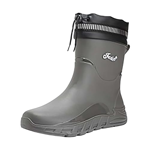 Generisch Weite Füße Winterstiefel Für Herren,Regenstiefel Herren Mid Calf,Outdoor Water Schuhe Einfarbige Plateau Rutschfeste Rain Boots Wasserdichte Gummistiefel Generisch Weite Füße Winterstiefel Für Herren,Regenstiefel Herren Mid Calf,Outdoor Water Schuhe Einfarbige Plateau Rutschfeste Rain Boots Wasserdichte Gummistiefel von Generisch