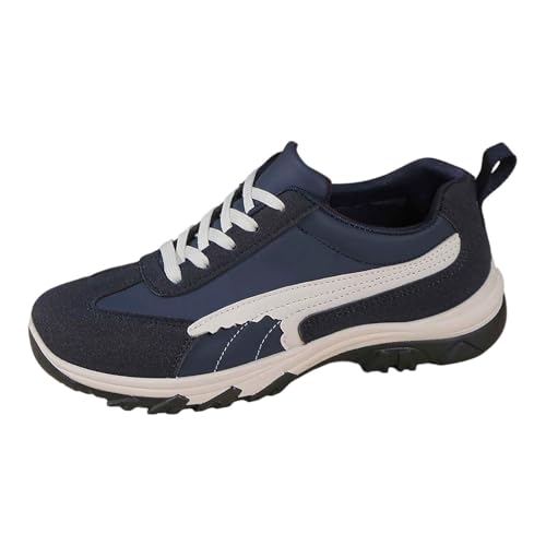 Generisch Weite Schuhe Herbst-Stil Schnürschuhe Rennschuhe Sport und Freizeit Arbeit Damen Sneaker Klassische Mode Freizeitschuhe Bequem Halbschuhe von Generisch