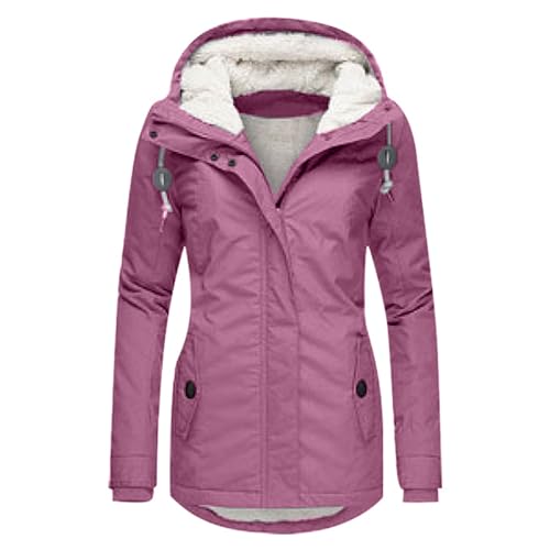 Generisch Winterjacke Damen Outdoor Wasserabweisend Softshellmantel Plüsch Winter Warm Wintermantel Lang Winterparka Kapuzenmantel Mantel Parka Damen-Mäntel Jacke Fleecemantel Skijacke Übergangsjacke Generisch Winterjacke Damen Outdoor Wasserabweisend Softshellmantel Plüsch Winter Warm Wintermantel Lang Winterparka Kapuzenmantel Mantel Parka Damen-Mäntel Jacke Fleecemantel Skijacke Übergangsjacke von Generisch