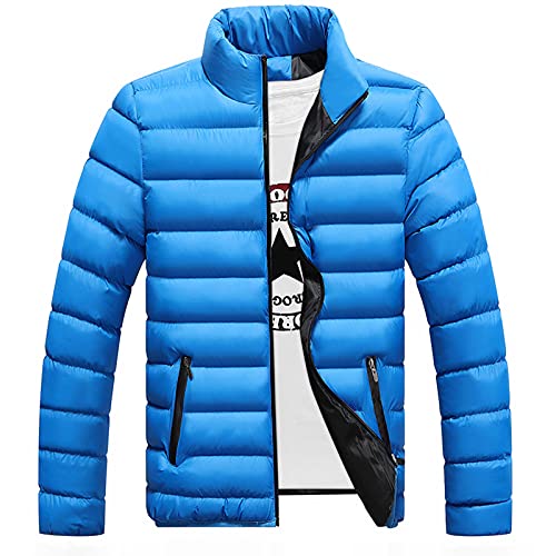 Generisch Winterjacke Herren Übergangsjacke Leichte Steppjacke Damen Sale Stehkragen Puffer Jacke Baumwolle Daunenjacke Softshelljacke Freizeitjacke Gutscheine Blau XL Generisch Winterjacke Herren Übergangsjacke Leichte Steppjacke Damen Sale Stehkragen Puffer Jacke Baumwolle Daunenjacke Softshelljacke Freizeitjacke Gutscheine Blau XL von Generisch