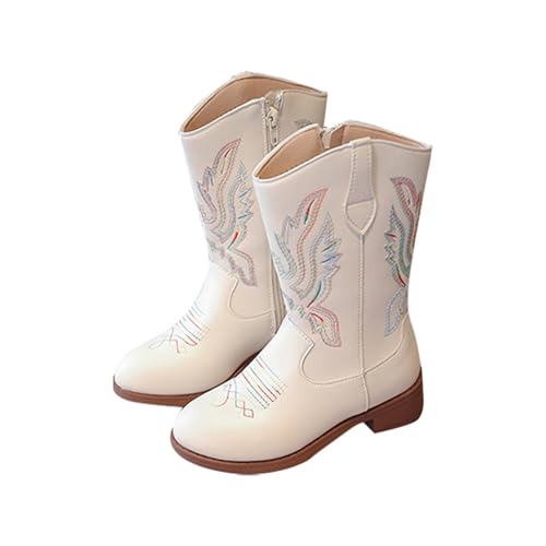 Generisch Winterschuhe Kinder Kinderschuhe Winter Reißverschluss Winterschuhe Kinder Stiefeletten Outdoor Boots Freizeit Festliche Schuhe Einfarbige Dirndlschuhe Schlupfstiefel Partyschuhe von Generisch