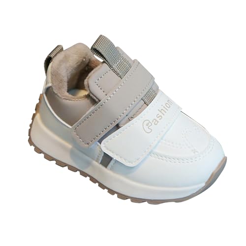 Generisch Winterschuhe Kinder Sportschuhe Gefütterte Warm Sneaker Turnschuhe Mädchen Jungen Hallenschuhe rutschfeste Hallenturnschuhe Wanderschuhe Ohne Schnürung Kinderschuhe Laufschuhe Barfußschuhe von Generisch