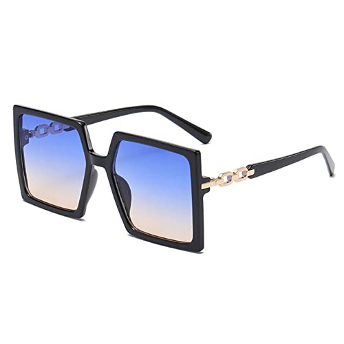 Generisch Woman Retro Large Frame Outdoor Vacation Driving Commute Trendy Sunglasses(C) von Generisch