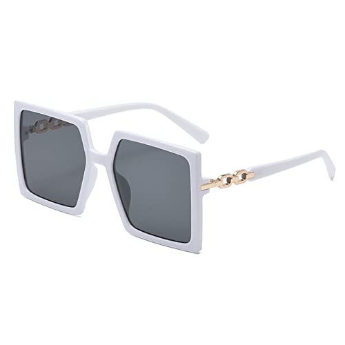 Generisch Woman Retro Large Frame Outdoor Vacation Driving Commute Trendy Sunglasses(G) von Generisch