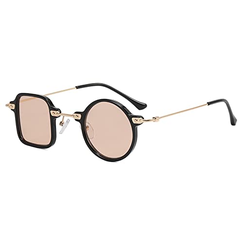 Generisch Women Small Frame Hip Hop Sunglasses Prom Party Outdoor Commuter Trend UV400 Sunglasses Gift(C) von Generisch