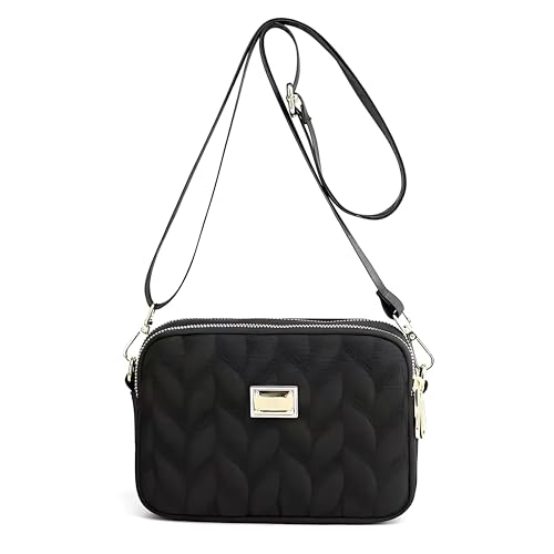 Generisch Women's messenger bag with multiple pockets, shoulder bag, waterproof nylon handbag, small size, portable for parties and going out in one minute von Generisch