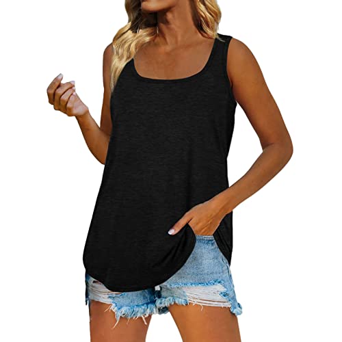 Generisch YNnkian Tank Top Damen Lässig Crop Tops Damen Sommer Neckholder Top Damen Ärmellos Tops Für Damen Boho Summer Tops Top Damen Elegant 2024 Tanktops Frauen Sexy Damen Tanktop von Generisch