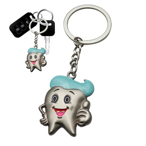 Generisch Zahnform-Schlsselanhnger | Legierung, Schlsselanhnger fr Zahnarzt, Handtaschen-Anhnger von Generisch