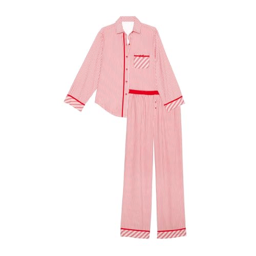 Generisch Zweiteiliger Freizeitanzug für Damen mit langärmeliger Hose und Pyjama Nicki Damen Mit Reißverschluss (XXL) von Generisch