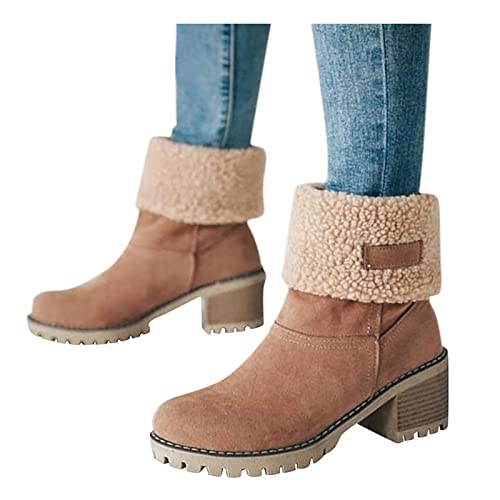 Generisch angebote des tages heute Stiefel Damen Casual Langschaft Boots Winterschuhe Damen Flach Rutschfeste Laufsohle Elegant Klobige sale damen bekleidung herren laufschuhe sale Generisch angebote des tages heute Stiefel Damen Casual Langschaft Boots Winterschuhe Damen Flach Rutschfeste Laufsohle Elegant Klobige sale damen bekleidung herren laufschuhe sale von Generisch