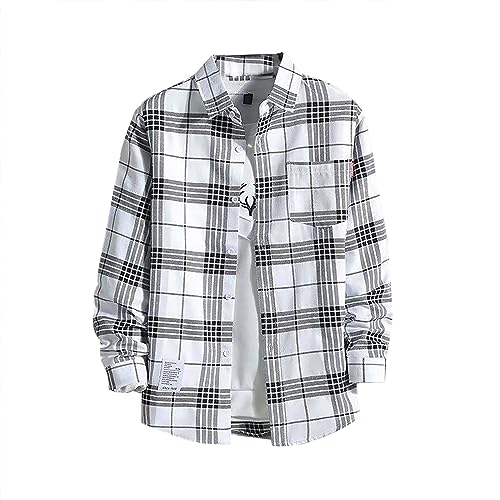 Generisch arbeitsshirts Herren Baumwolle Langarm funktionshemd Herren Langarm kariert Karierte Hemden Herren schwarz oberhemden Herren Kurzarm Slim fit Hemden Herren Slim fit rosa Generisch arbeitsshirts Herren Baumwolle Langarm funktionshemd Herren Langarm kariert Karierte Hemden Herren schwarz oberhemden Herren Kurzarm Slim fit Hemden Herren Slim fit rosa von Generisch