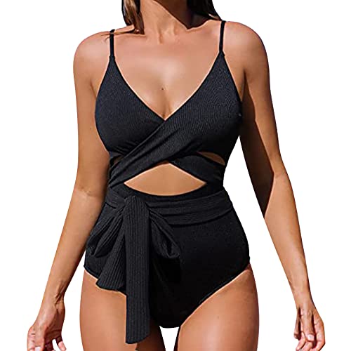 Generisch b Damen Bikini Tanga Brazilian Bikini b Damen bauchweg Monokinis für Frauen b sexy Bikini Bikini Damen sexy Tanga Schwarz-c L 26.99 von Generisch