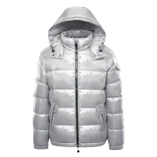 Generisch daunenjacke damen leicht Winterjacke Warm Kurz Daunenjacke Winter Puffer Jacke Gepolsterte Daunenmantel Steppjacke Leicht mit Kapuze Outdoor Wintermantel Steppmantel wintermantel damen lang von Generisch