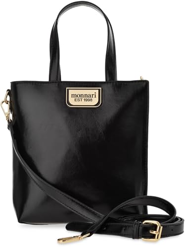 Generisch klassische Damen Umhängetasche Crossbody Bag Schultergurt Tasche schwarz von Generisch