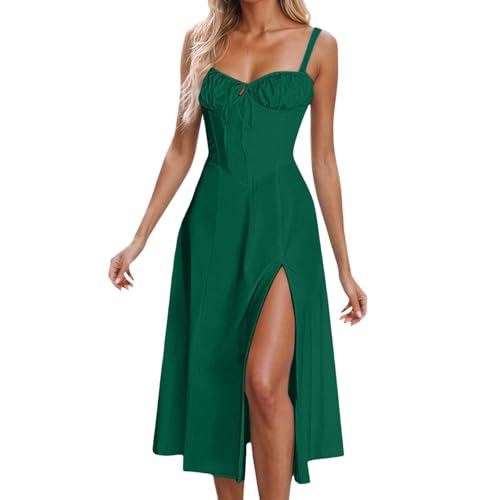 Generisch maxikleid Damen Damen Y2K-Plateauausschnitt-Langkleid Tieftgeschnitten Armfrei Midi Bustier-Blütenstreifen Spaghettiträger Going-Out-Schwungsonnenkleid Generisch maxikleid Damen Damen Y2K-Plateauausschnitt-Langkleid Tieftgeschnitten Armfrei Midi Bustier-Blütenstreifen Spaghettiträger Going-Out-Schwungsonnenkleid von Generisch