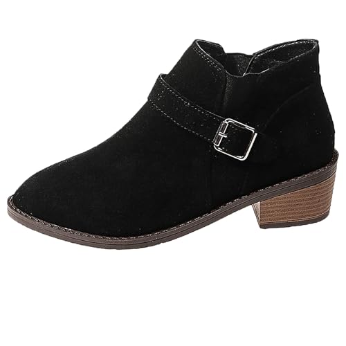 Generisch meine bestellungen anzeigen Stiefel Damen Schwarz Damen Chelsea Mit Rutschfest Sohle Elegant Klobiger Blockabsatz Spitze Zehe La artikel unter 2 euro weihnachten sale von Generisch