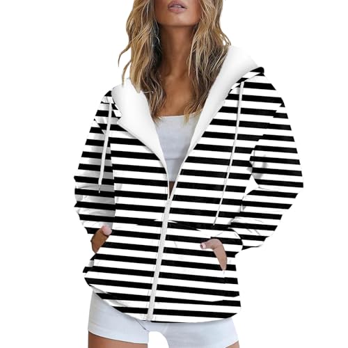 Generisch oodie Damen mit Kapuze Rundhals Langarm Kapuzenpullover Herbst Casual Einfarbig Sweatshirt Pinker Hoodie Oversize Sportlicher Pullover Damen Sport Oberteile Damen Winter von Generisch