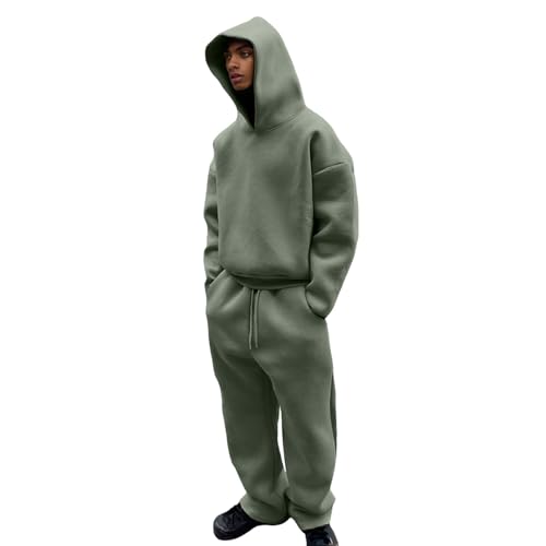 Generisch traningsanzuganzug Herren Weihnachts Jogginganzug Trainingsanzug Herren Winter Hausanzug Baumwolle Men's Tracksuits Freizeitanzug Weihnachts Jogginganzug Jogging Jacke von Generisch