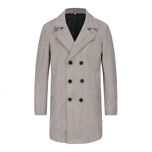 Generisch Trenchcoat Herren kurz Mantel Herren kurz Herren Parka lang herrenmantel Winter männer Winter Jacke Jacke Herren elegant Herren wintermantel lang Herren wollmantel Herren Trenchcoat lang von Generisch