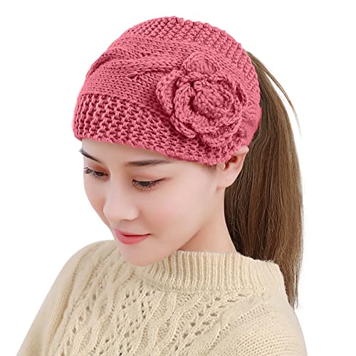 und Winter Warm Strickgarn Stirnband Hut Stirnband Kopfschmuck Bedecktes Stirnbands Winterhaube Herren von Generisch