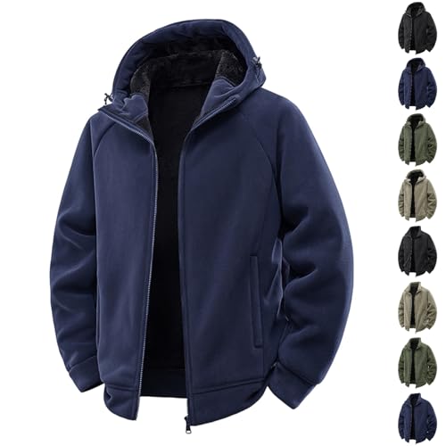 Generisch wanderjacke herren Fleecejacke Herren Jacke Winterjacke Winter Fleece Softshelljacke Einfarbiger Warm Kapuzenjacke übergangsjacke Blouson Trainingsjacke Bequem Fit Sweatjacke Generisch wanderjacke herren Fleecejacke Herren Jacke Winterjacke Winter Fleece Softshelljacke Einfarbiger Warm Kapuzenjacke übergangsjacke Blouson Trainingsjacke Bequem Fit Sweatjacke von Generisch