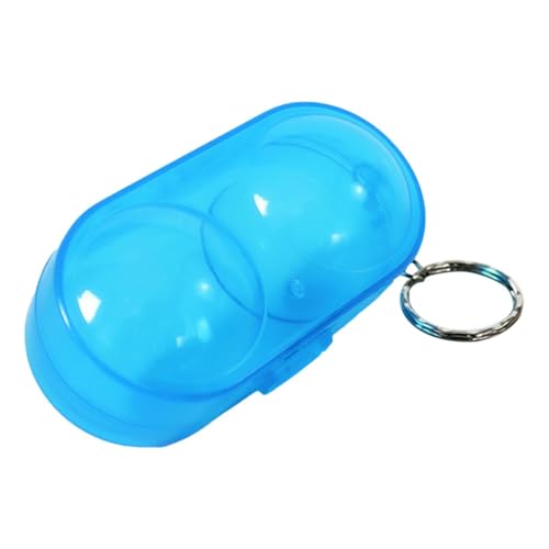 Geschäfte Tischtenpongwände - Pong -Bällchenbehälter Mit Kette, Fall Für -Pong -Ballbehälter | Mit 2 Kugeln Aufbewahrungsbox Für Liebhaber Mit Leichten Design Und Dem NiedliKugeln Von P. von Generisch