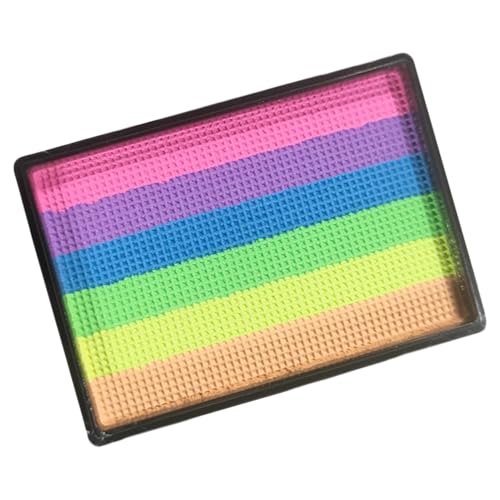 Gesichtsfarben Set, Body Painting Palette, 6 Farben Wasser-Makeup Set Für Kinder & Erwachsene Karneval Halloween Geburtstag Cosplay Hochzeits- & Bühnenmakeup von Generisch