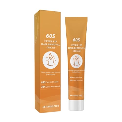 Gesichtshaarentfernungscreme, Oberlippenhaarentfernung, Enthaarungscreme Gesicht, anfte Beruhigende Enthaarungscreme, Schmerzfreie, Hair Removal Cream For Women Man (1 pcs) von Generisch