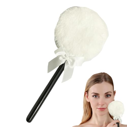 Gesichtspuder Quaste - Schminkschwamm Blender,Wiederverwendbar 6 Stück Sanfte Lollipopform Beauty Tools Für Unterwegs Damen Mädchen Foundation Verblendung von Generisch